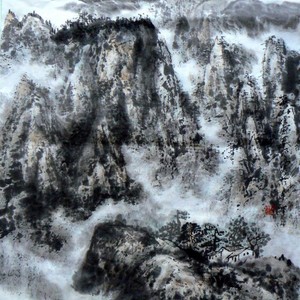 山水画作品