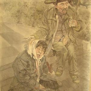 人在黄昏