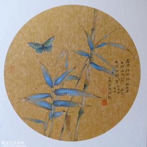 没骨花鸟画