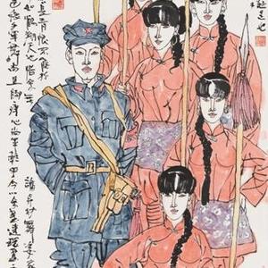 党代表造像