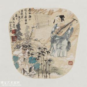 中国画《金瓶梅》之一