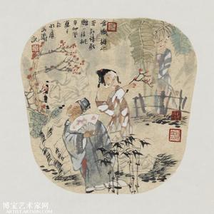中国画《金瓶梅》之二