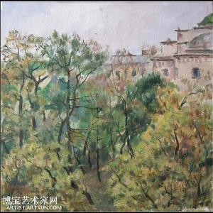 学校的小树林