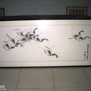 水墨虾《宛若游龙》