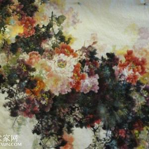飞花自在情意浓