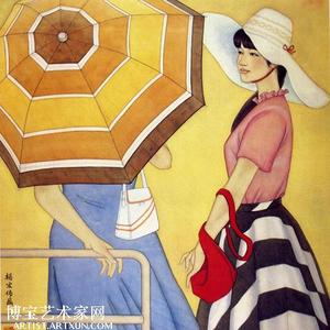 阳光下