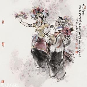 布朗族 56个民族系列舞蹈