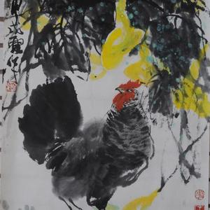 葫芦架下