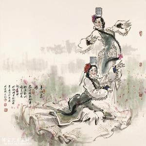 蒙古族 陈玉先中国画