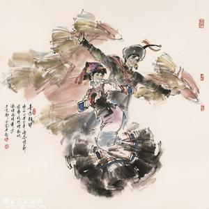 彝族 56个民族系列舞蹈