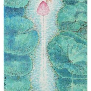 碧水红蜓