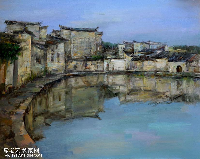 月沼全景