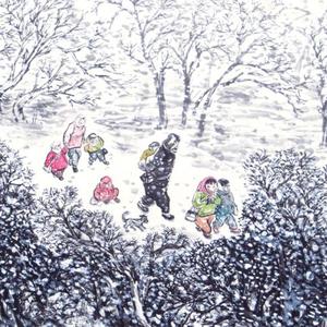 王炬国画新作－瑞雪兆丰年