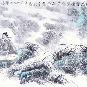 王炬国画新作－幽兰香远