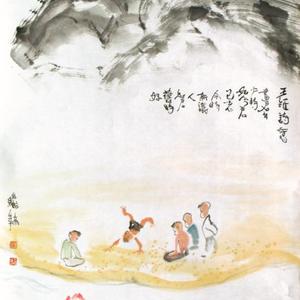 王炬国画新作－王维诗意