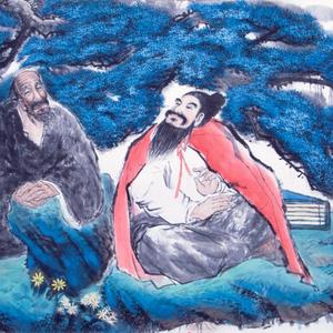 王炬国画新作－龟虽寿