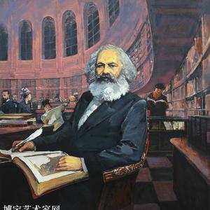 马克思在大英图书馆