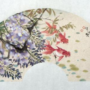 紫藤金鱼