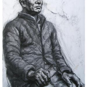 李福斌素描肖像写生作品3