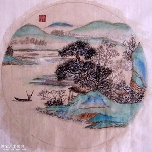 仿宋人山水小品