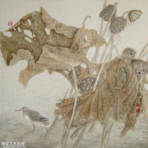 没骨画【走过四季】