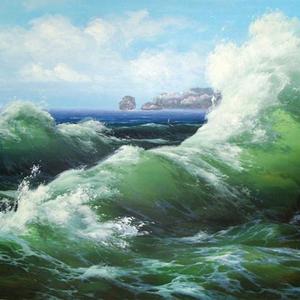 威海的大海