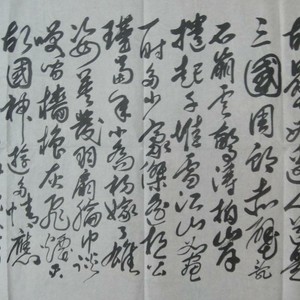 苏东坡词（草书）