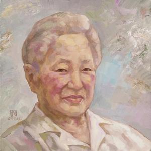 著名科学家肖像系列-何泽慧