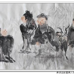17 迎福图  70cmX136cm  2010