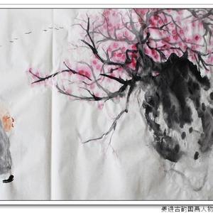 20 漫山红梅送春来 70cmX136cm  2010