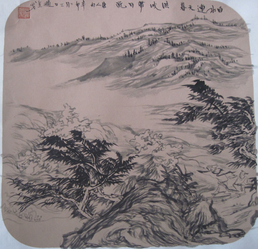 赵金戈山水画