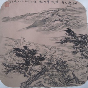 赵金戈山水画