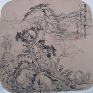 赵金戈山水画