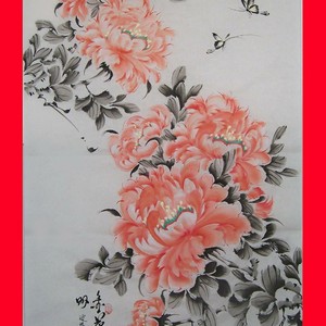 国画小写意牡丹