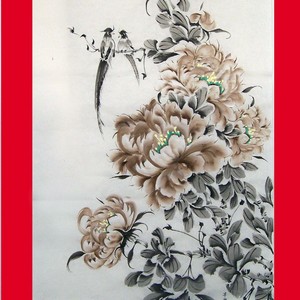 国画小写意牡丹