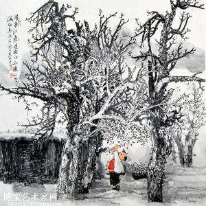 满树青