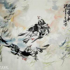 王信的画鸽艺术系列之四