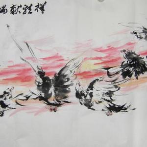 王信的画鸽艺术系列之六