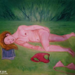 睡着的女人