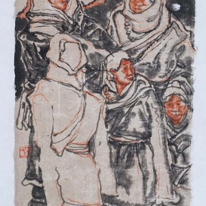 12巫卫东《吉祥.甘南》水墨系列-14 45x30cm