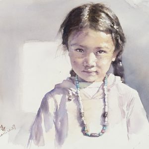 《白光》57X75cm
