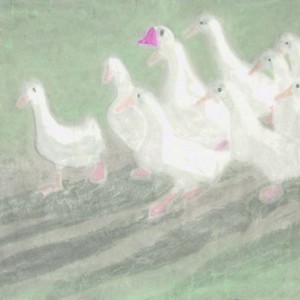 青草发芽68cmx136cm