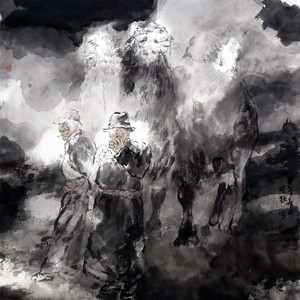 西部放歌68X68CM