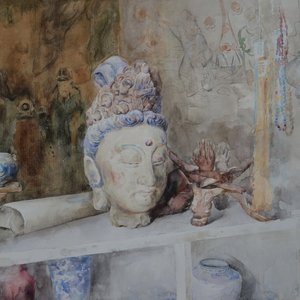 6《古董店·佛》70x100cm 2012