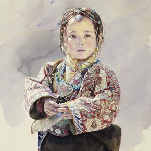 《微风》110×75cm.