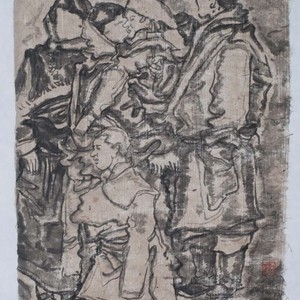 6巫卫东《吉祥.甘南》水墨系列-22 45x30cm2017