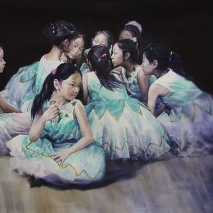 舞台小姐妹108x80cm