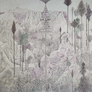 2016年《贵德印象》200×200cm杜道伟