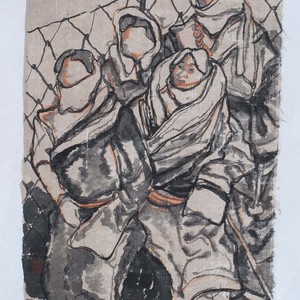 8巫卫东《吉祥.甘南》水墨系列-6 45x30cm2017