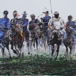 马背雄风72乘110厘米2015年